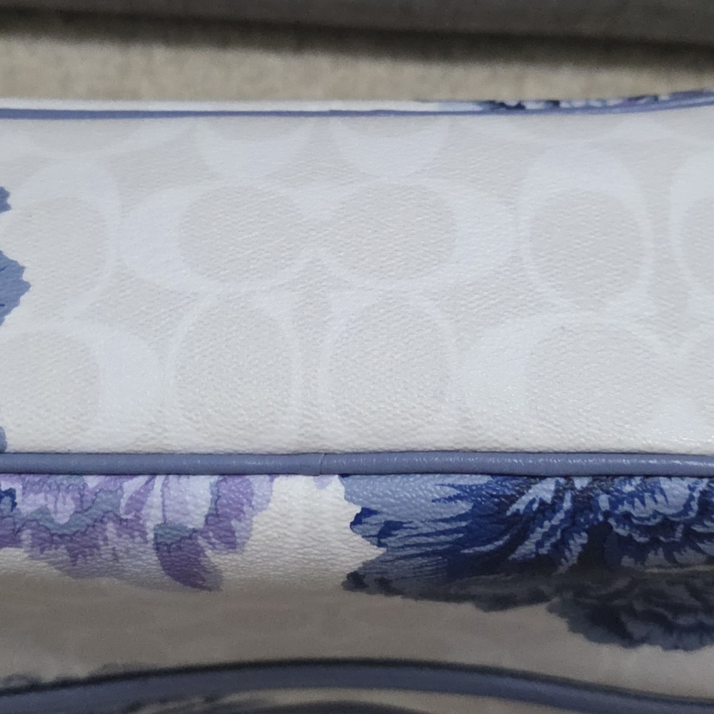 Coach Jes Crossbody In Signature Canvas,Kaffe Fassett Print LIMITED EDITION  - Picture 6 of 11